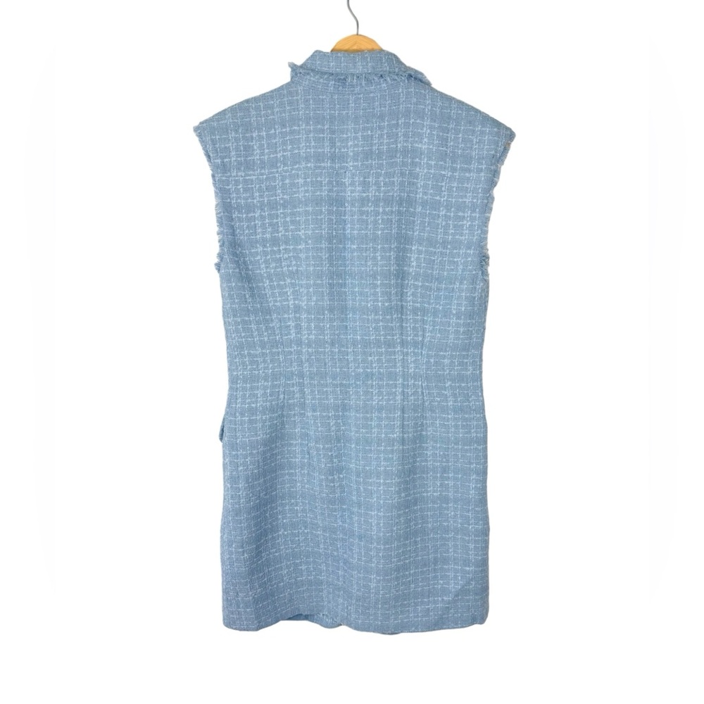 Maeve Sleeveless Tweed Blazer Mini Dress 10 - Picture 8 of 11